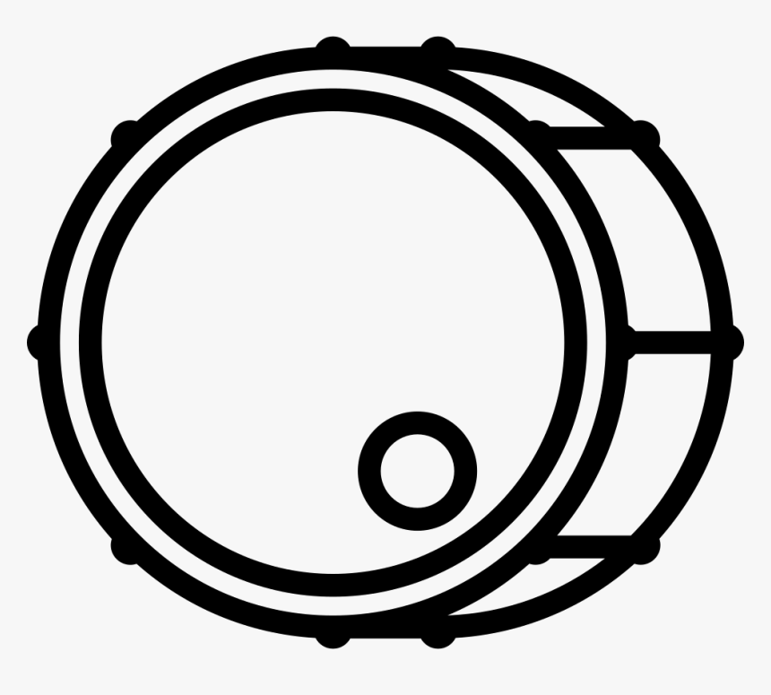 Bass Drum - Bass Drum Icon, HD Png Download, Free Download