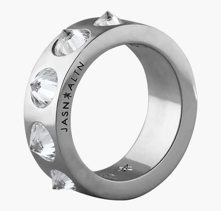 Amor Fati 5 Inverted Wide Diamond Band - Engagement Ring, HD Png Download, Free Download