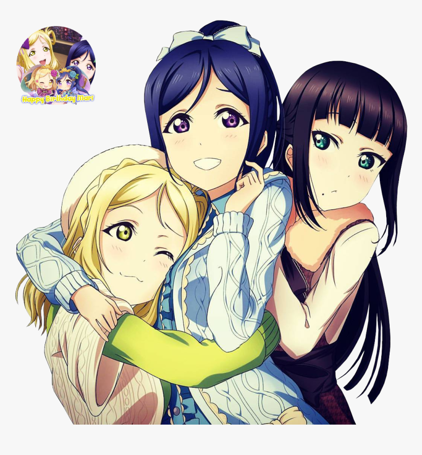 Dia And Mari And Kanan, HD Png Download, Free Download