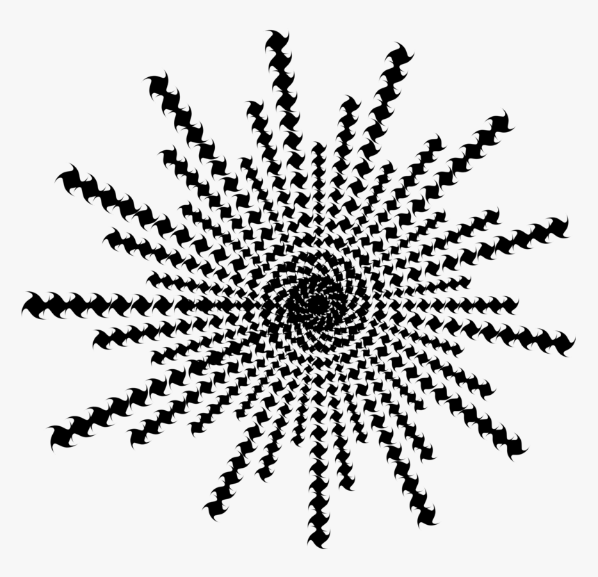 Transparent Supernova Png - Abstract Vector Black And White, Png Download, Free Download