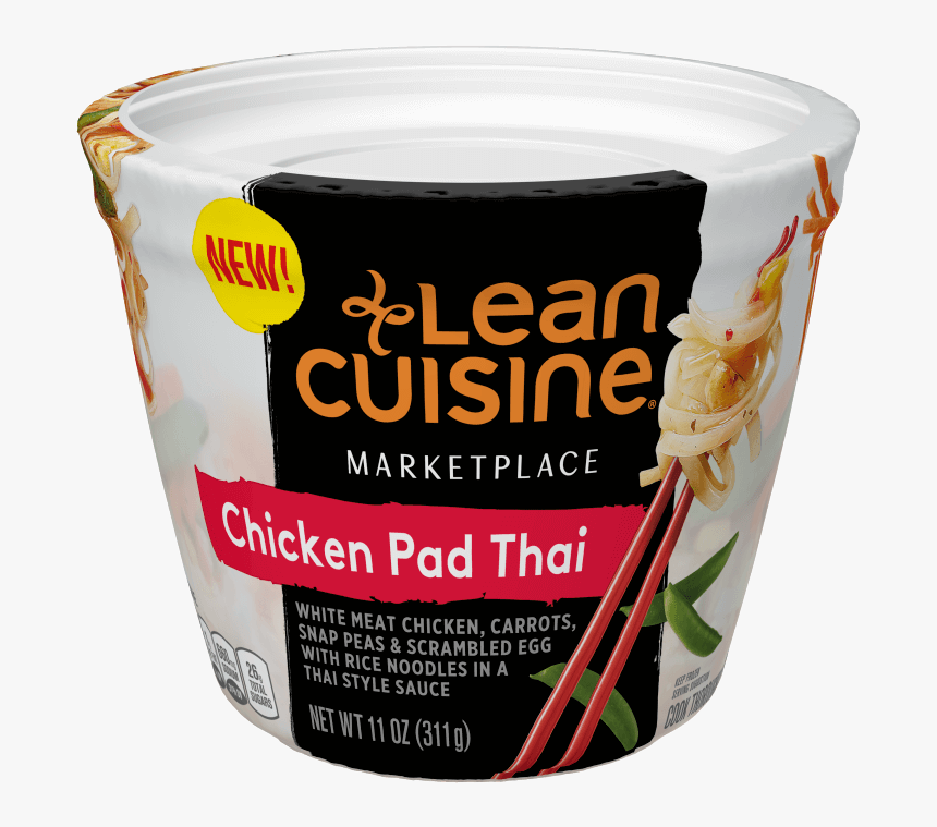 Chicken Pad Thai Image - Lean Cuisine Chicken Pad Thai, HD Png Download, Free Download