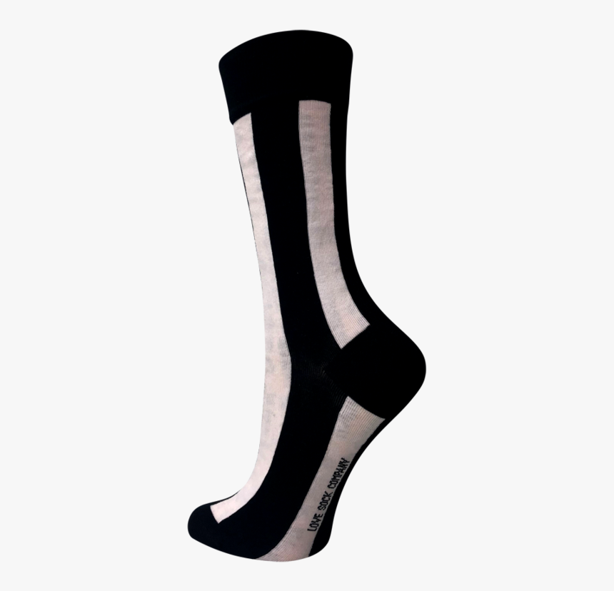 Vertical Striped White Socks - Sock, HD Png Download, Free Download