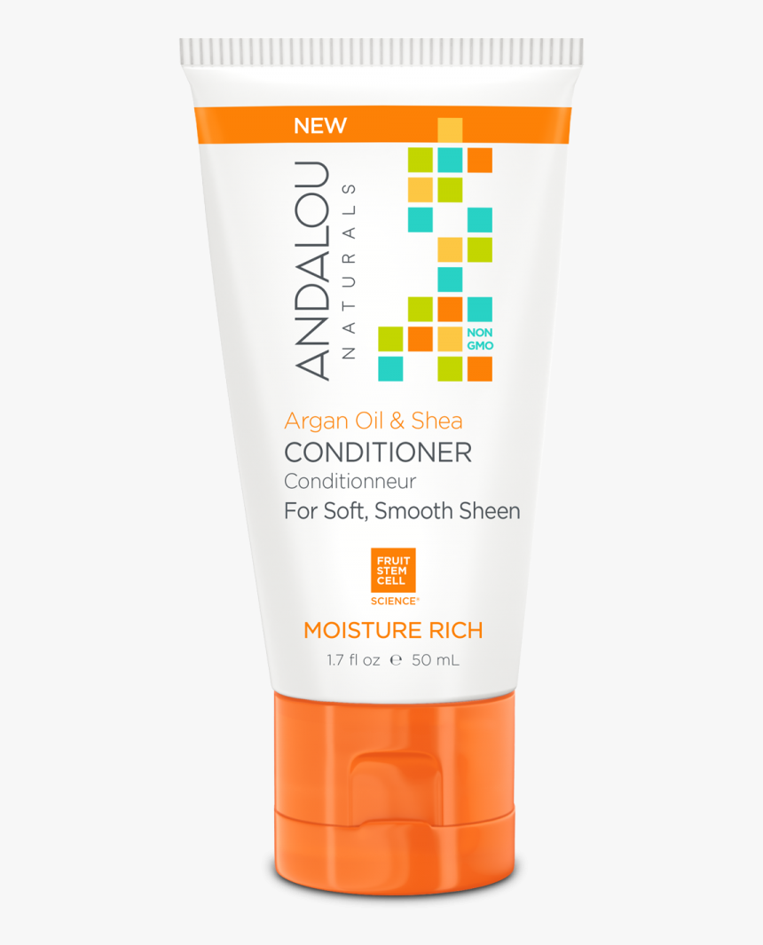 Andalou Naturals Argan Oil And Shea Moisture Rich Shampoo, HD Png Download, Free Download