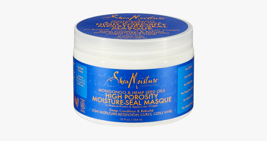 Sheamoisture Mongongo & Hemp Seed High Porosity Moisture-seal - High Porosity Shea Moisture, HD Png Download, Free Download