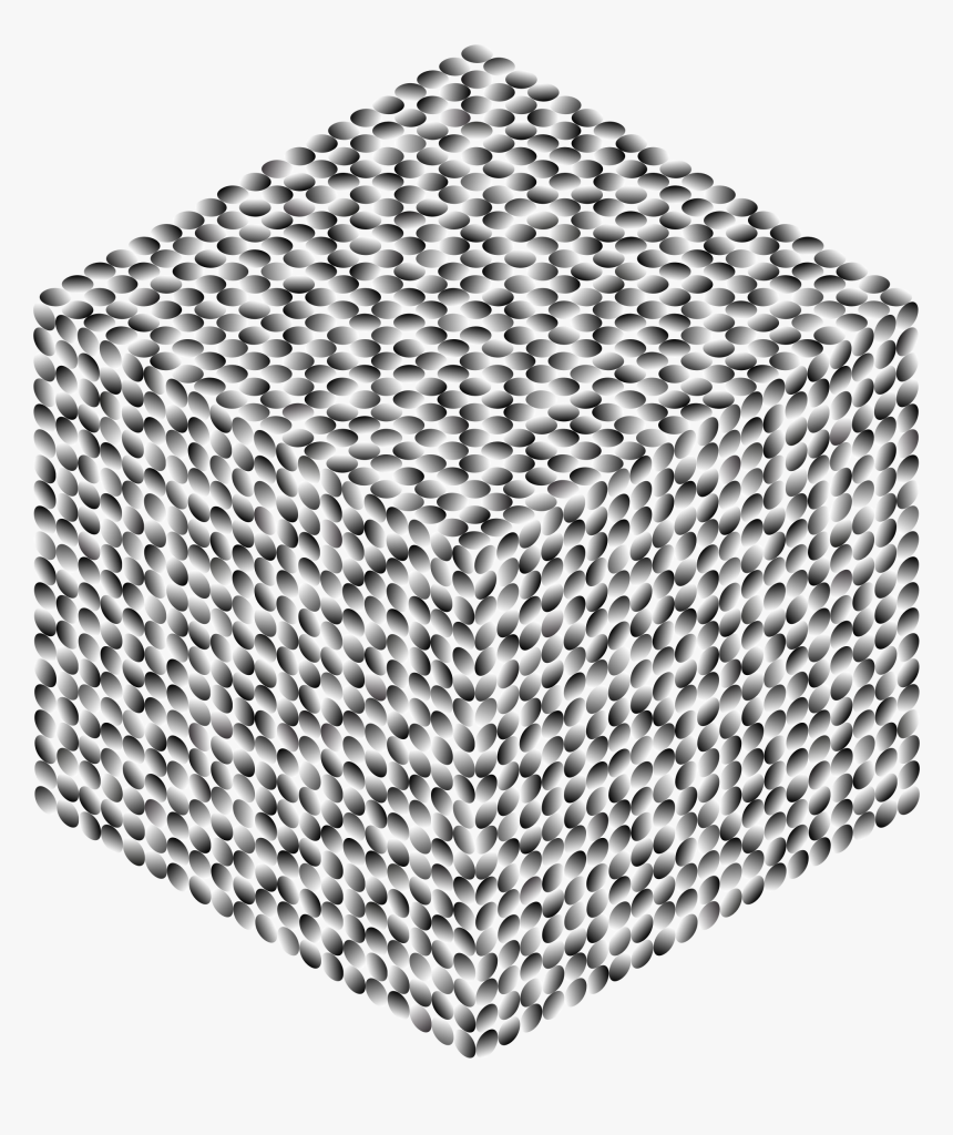 Cube Clipart Gray - Chain, HD Png Download, Free Download