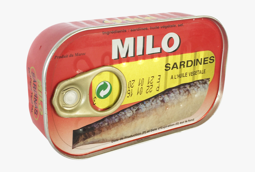 Sardine Png Wawa B 0163 Layer - Milo Sardines, Transparent Png, Free Download