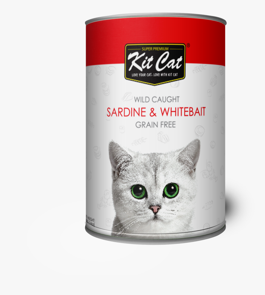 Transparent Sardine Png - Kit Cat Wet Food Good For Kitten, Png Download, Free Download