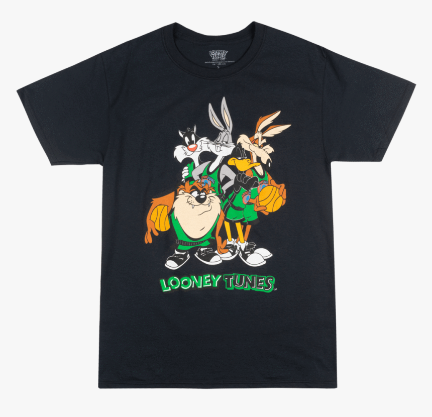 T Shirt Looney Tunes Basketball, HD Png Download - kindpng