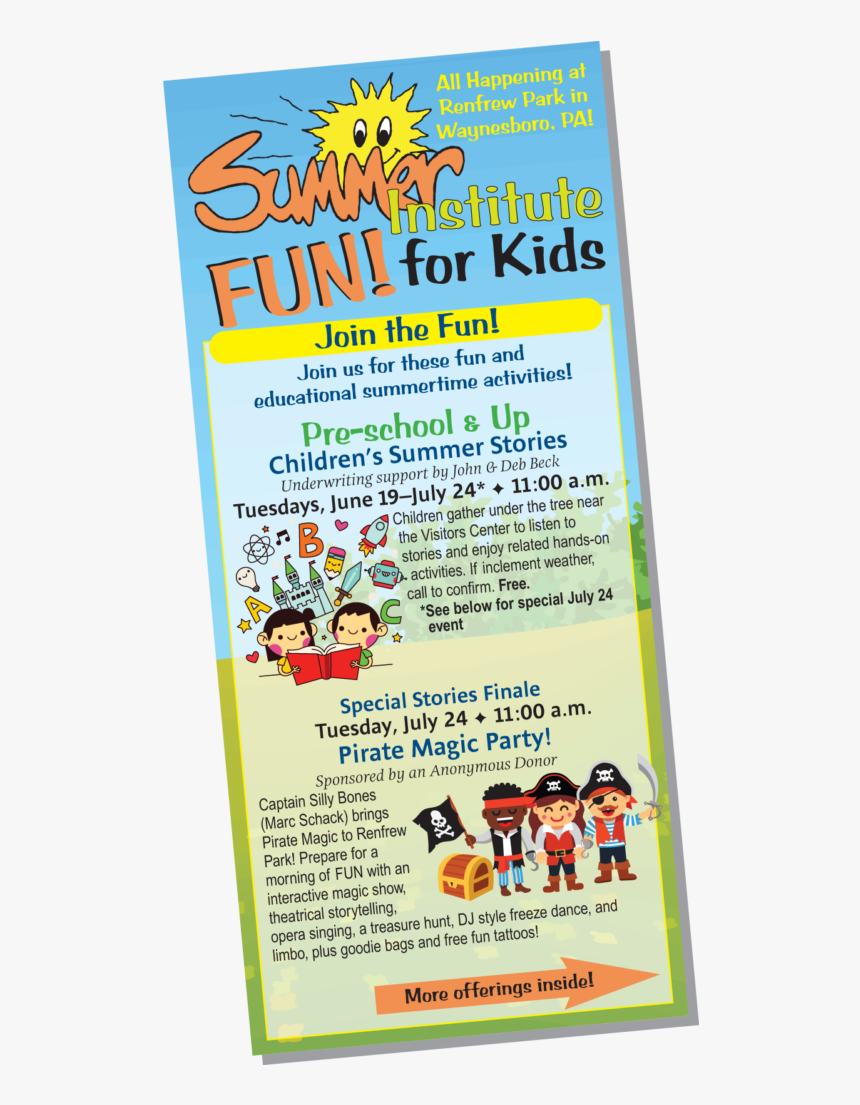 Kids Summer Fun Story, HD Png Download, Free Download