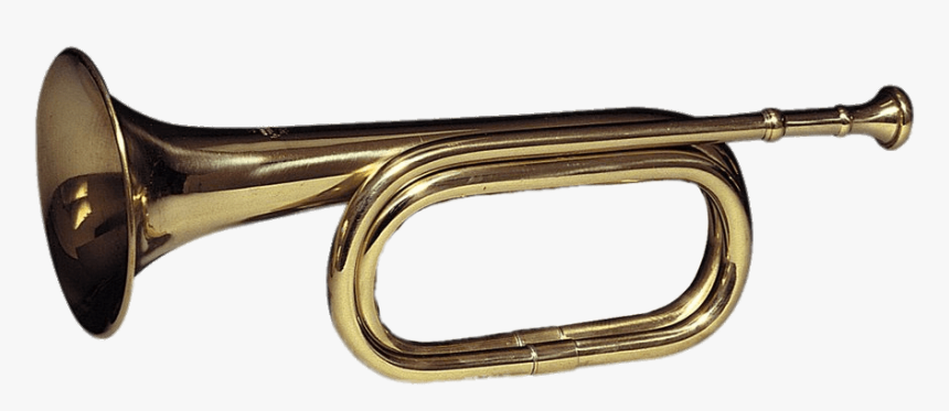 Brass Cavalry Bugle - Brass Instrument Musical Instrument Brass Horn Shapes, HD 