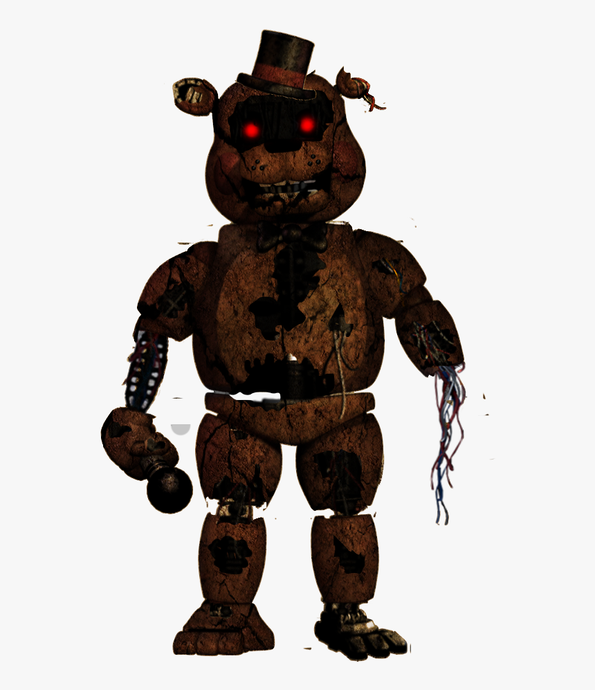 Fnaf Withered Toy Freddy, HD Png Download, Free Download