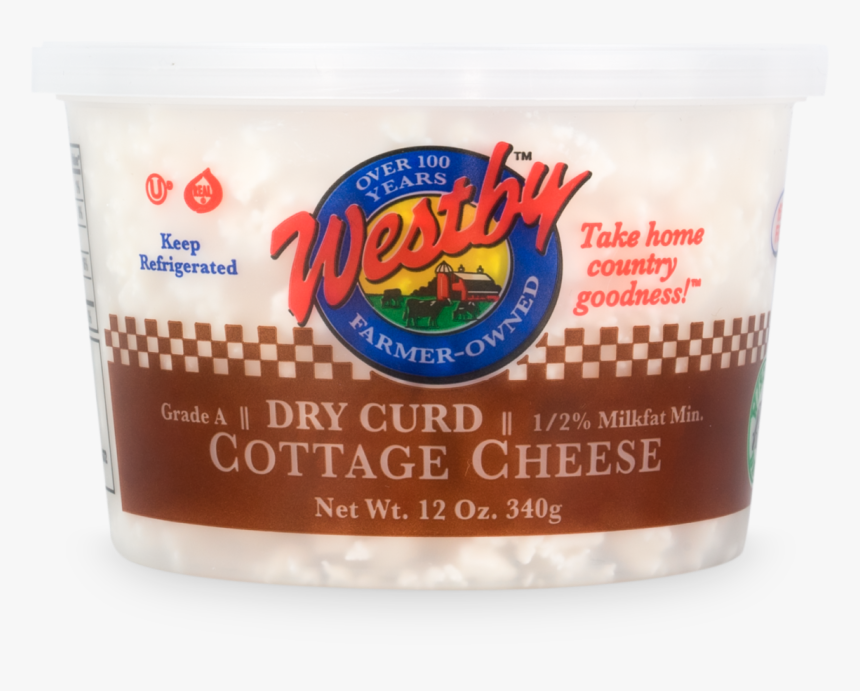 Need Dry Curd Cottage Cheese - Westby Dry Curd Cottage Cheese, HD Png Download, Free Download