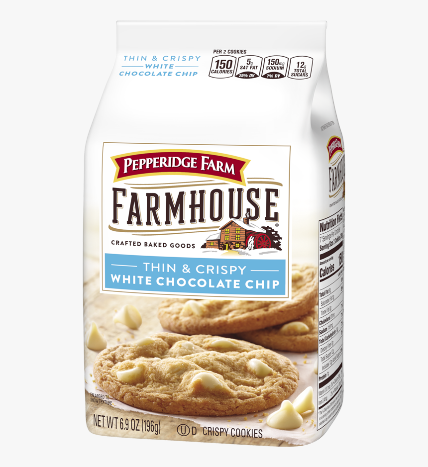 Chocolate Chip Cookie 1png - Pepperidge Farm Farmhouse Cookies, Transparent Png, Free Download