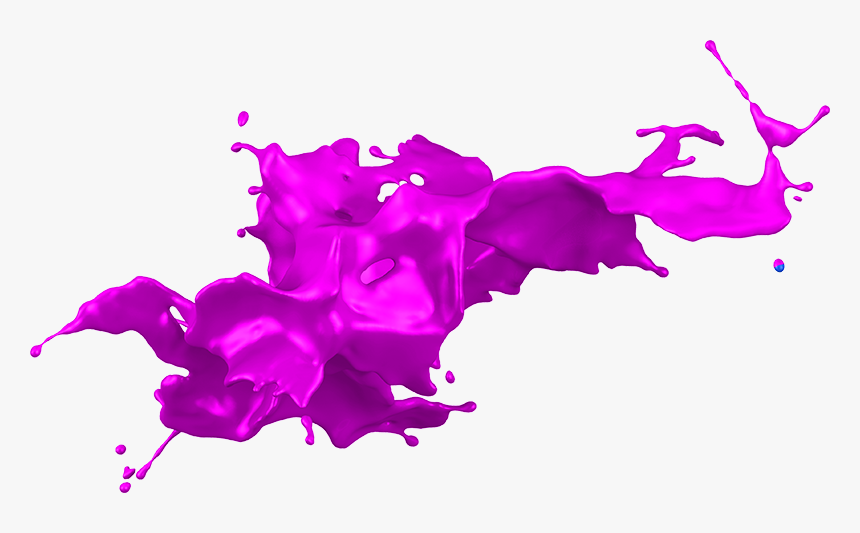 Splashmagenta - Cyan Color Splash Png, Transparent Png, Free Download