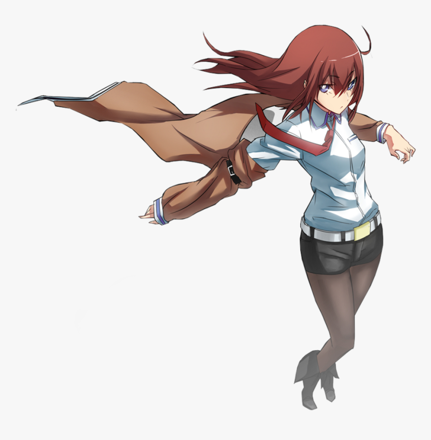 Makise Kurisu E Okabe Rintarou Png, Transparent Png, Free Download