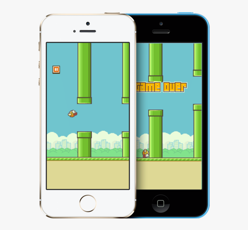 Flappy Bird - Flappy Bird On Mobile, HD Png Download, Free Download