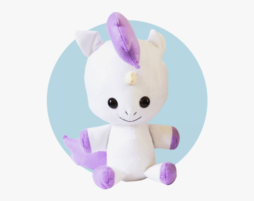 Stuffed Character,ear,animation - Baby Unicorn Plush, HD Png Download, Free Download