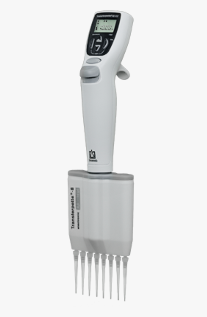 Transferpette Electronic 8-channel Pipette - Scale, HD Png Download, Free Download