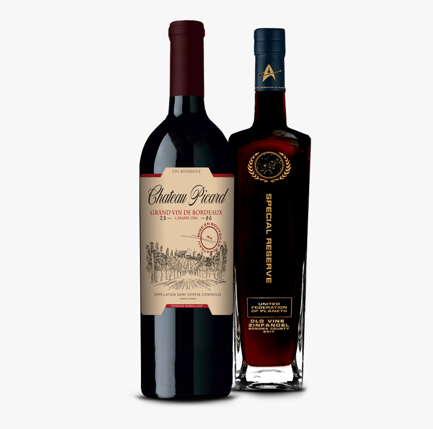 Chateau Picard Wine Star Trek, HD Png Download, Free Download