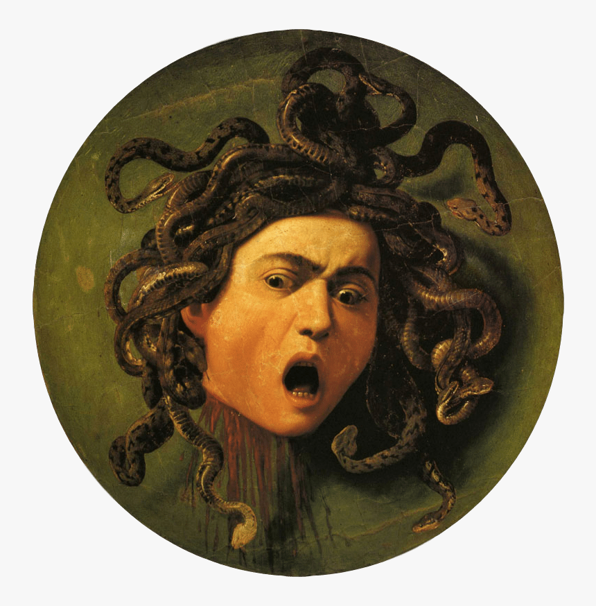 Transparent Taylor Swift Head Png - Caravaggio Medusa Transparent Background, Png Download, Free Download