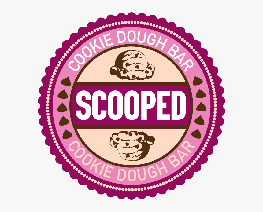 Sccoped Cookie Dough Bar Logo - Scooped Cookie Dough Bar, HD Png Download, Free Download