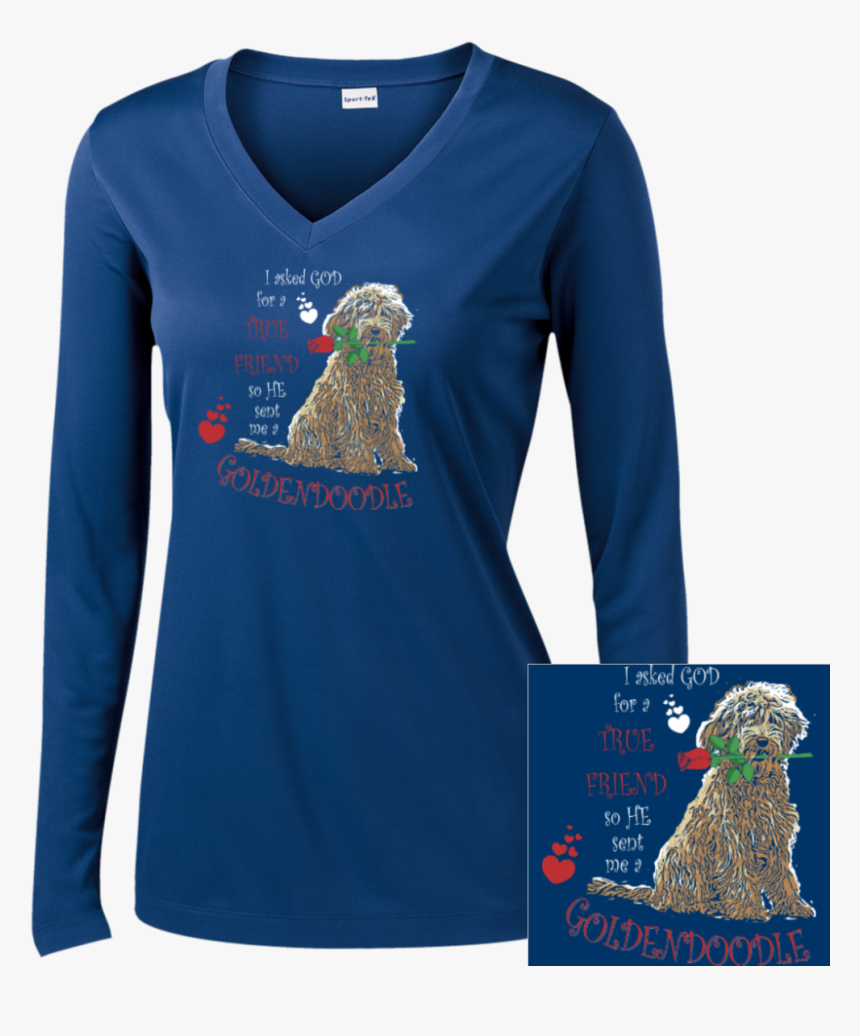 Transparent Goldendoodle Png - Sweatshirt, Png Download, Free Download