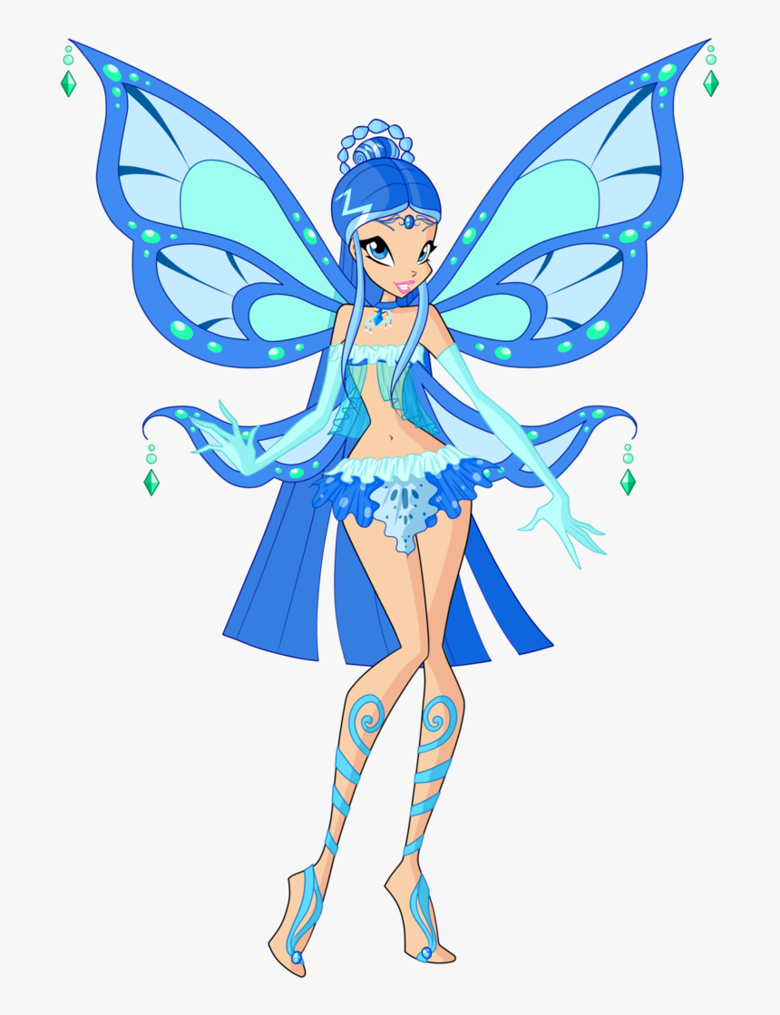 Design Clipart Beautiful - Water Fairy Clipart, HD Png Download, Free Download