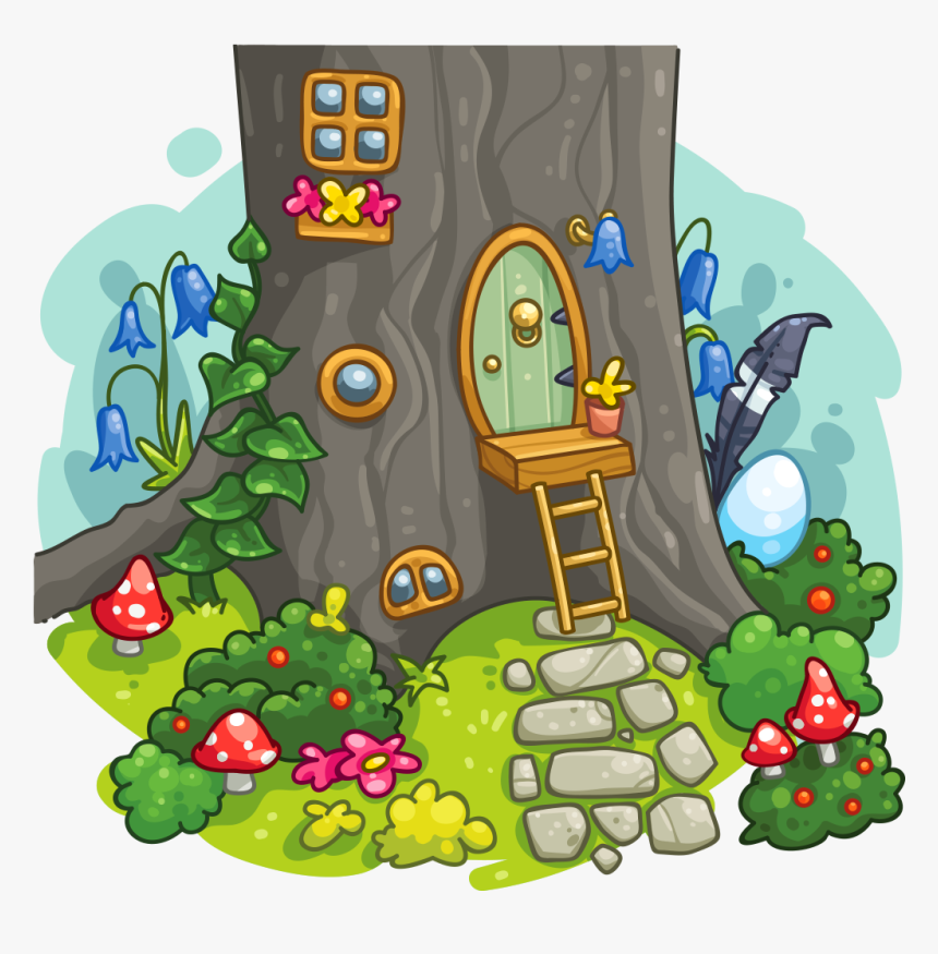 Fairy Garden Clipart, HD Png Download, Free Download