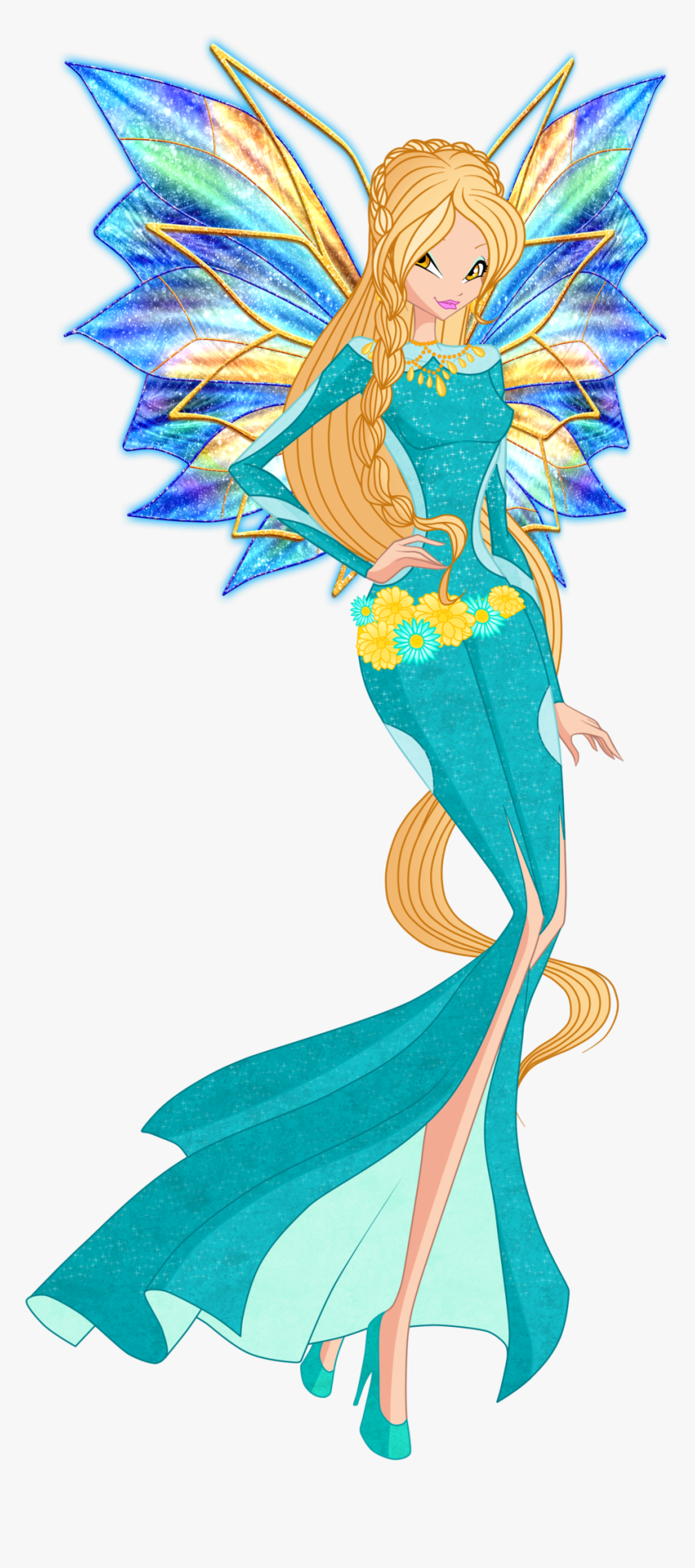 Winx Designs Winx Club, Club Style, Club Design - Winx Club Daphne Onyrix, HD Png Download, Free Download