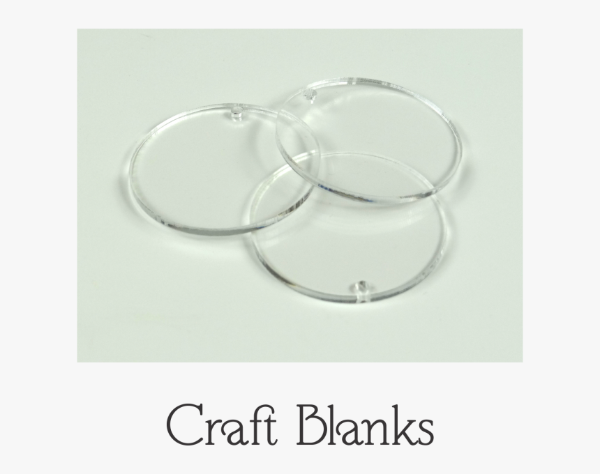 Acrylic Craft Blanks - Ring, HD Png Download, Free Download