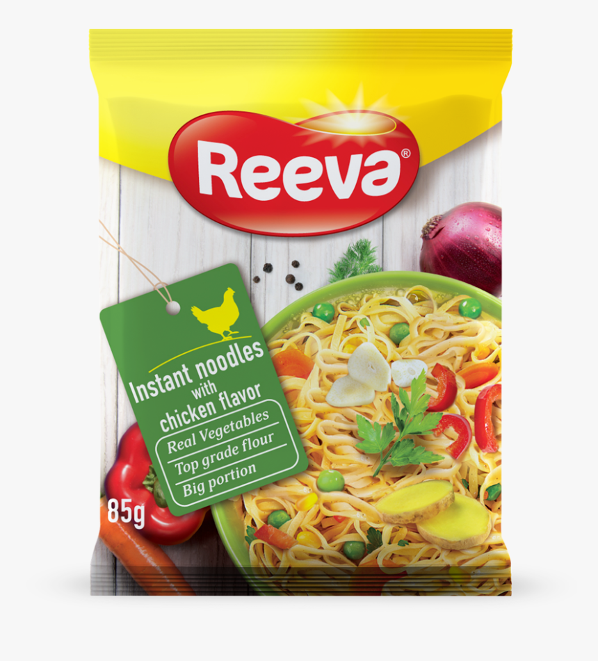 Reeva Instant Noodles With Chicken Flavor, HD Png Download, Free Download