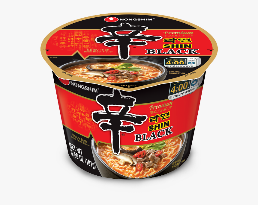 Shin Ramyun Black Bowl, HD Png Download, Free Download