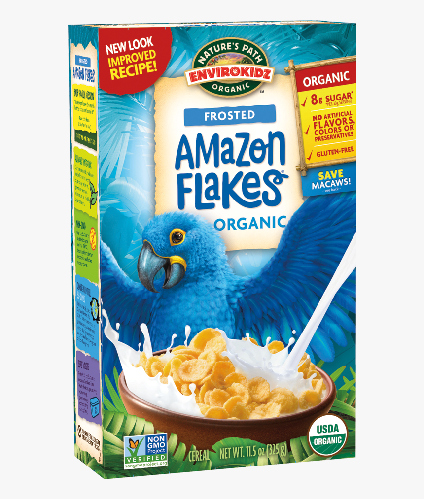 Nature's Path Amazon Frosted Flakes, HD Png Download, Free Download