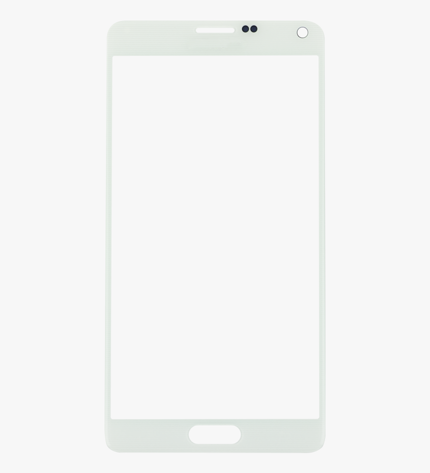 Samsung Galaxy Note 4 Frosted White Glass Lens Screen - Smartphone, HD Png Download, Free Download