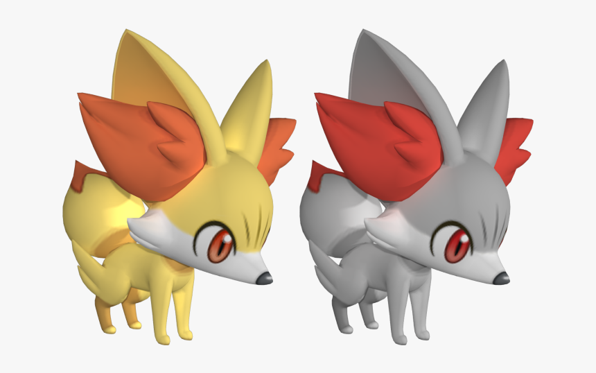 Download Zip Archive - Pokemon Models Fennekin, HD Png Download, Free Download