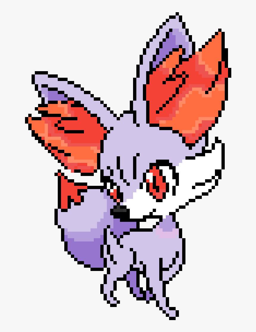 Fennekin Pixel Art, HD Png Download, Free Download