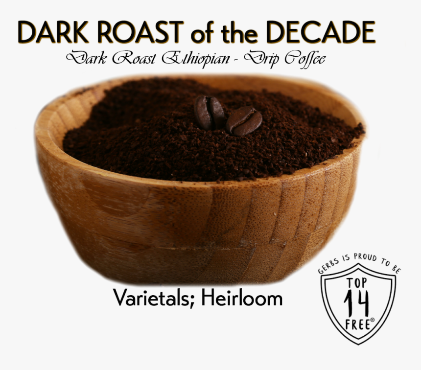 Dark Roast Of The Decade Coffee - Caffeine, HD Png Download, Free Download