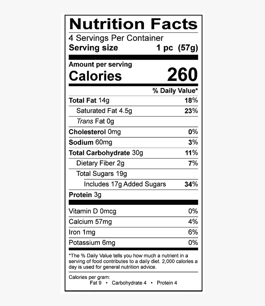 Cold Brew Nutritional Information, HD Png Download, Free Download