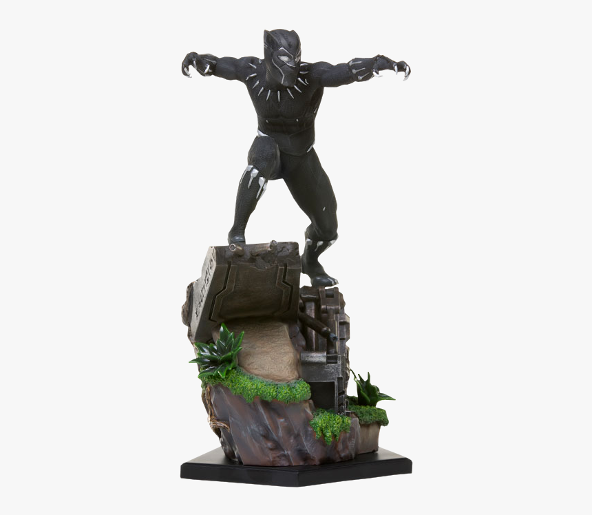 Black Panther Statue Iron Studios, HD Png Download, Free Download