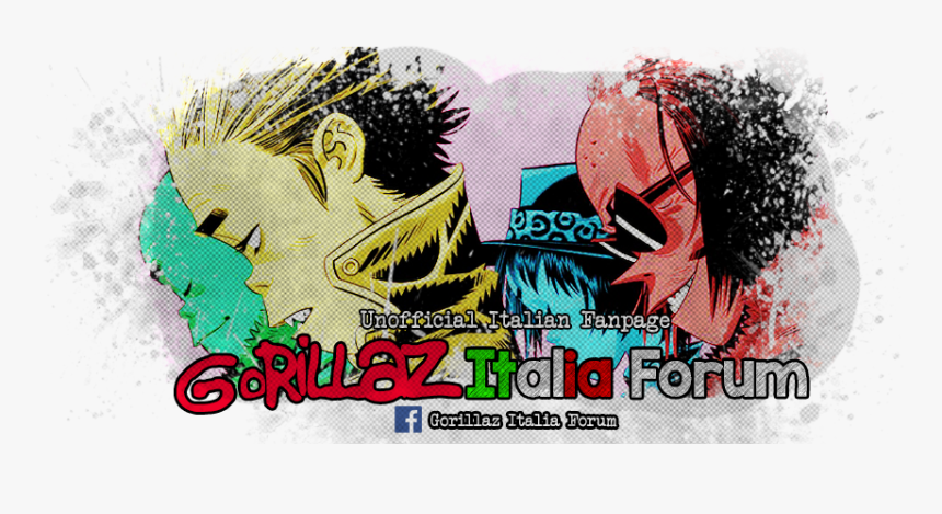 Transparent Gorillaz 2d Png - Graphic Design, Png Download, Free Download