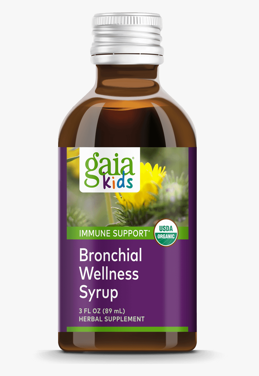 Black Elderberry Syrup Gaia Herbs, HD Png Download, Free Download