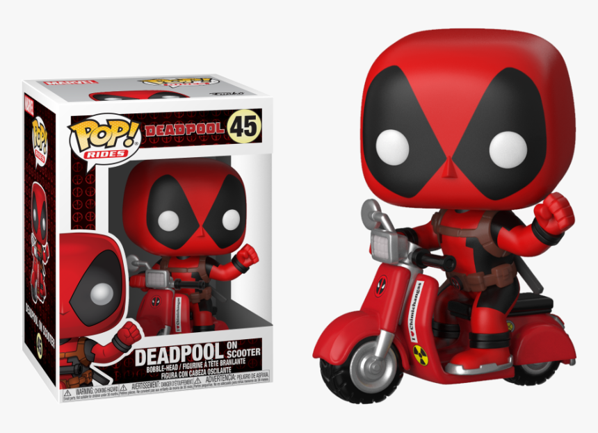 Funko Pop Deadpool Scooter, HD Png Download, Free Download