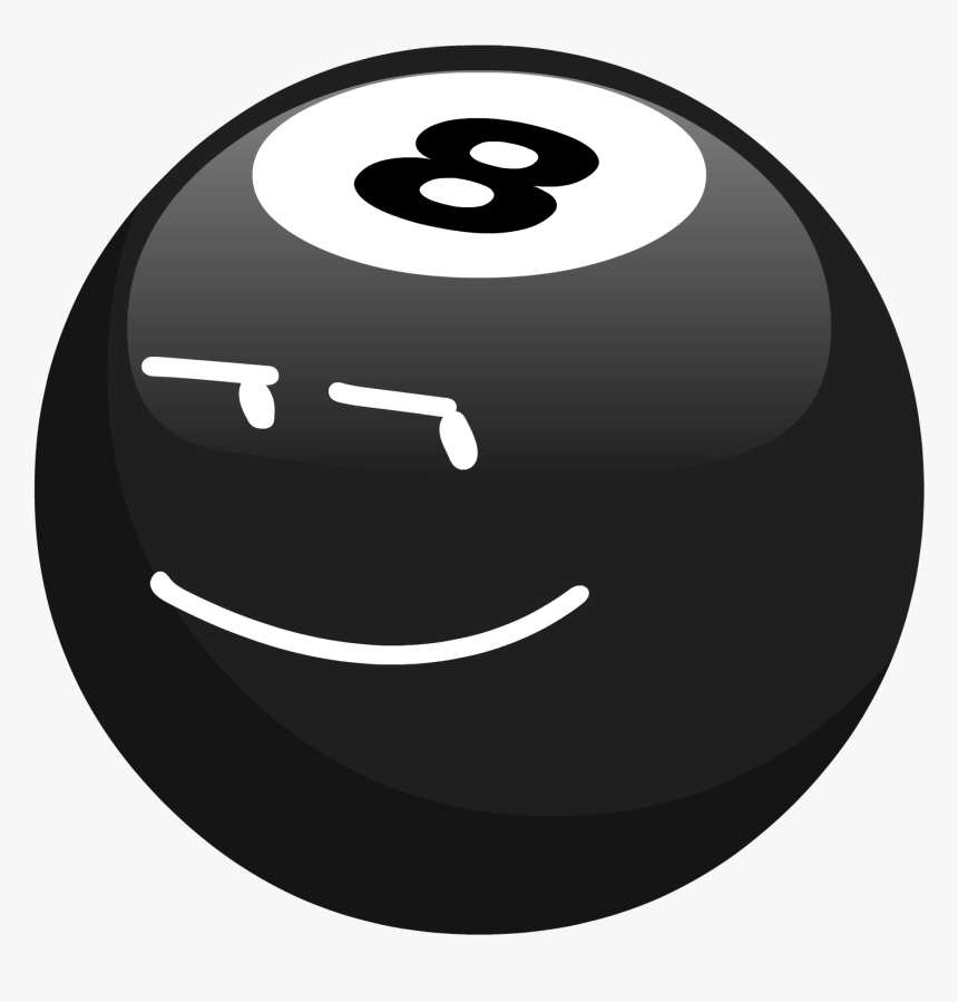 Object Filler Wiki - 8 Ball From Bfb, HD Png Download, Free Download