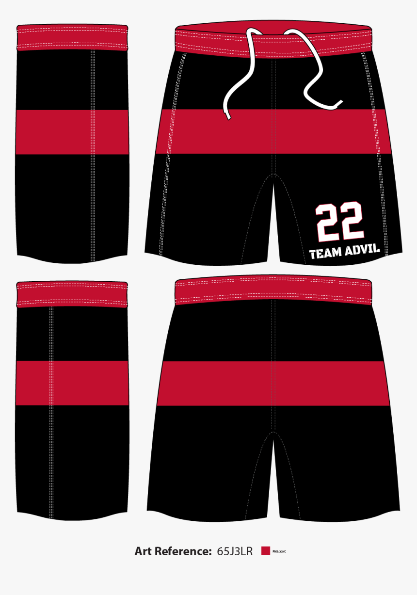 Team Advil Athletic Shorts - Board Short, HD Png Download, Free Download