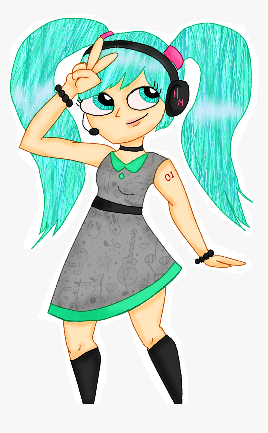 Miku - Cartoon, HD Png Download, Free Download