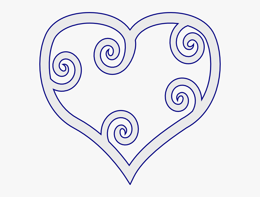 Transparent Grey Heart Png - Line Art, Png Download, Free Download