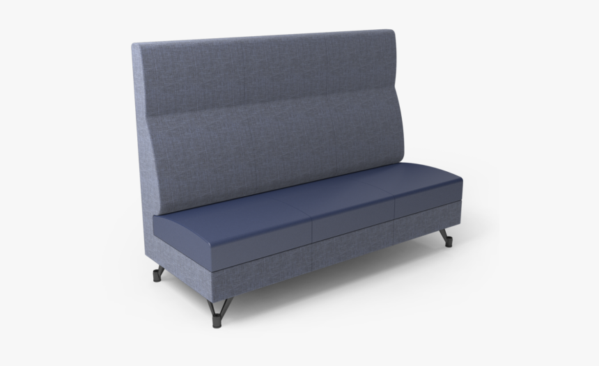 Cs Triple Highback Coverclothdeflt Royal Fnl - Studio Couch, HD Png Download, Free Download