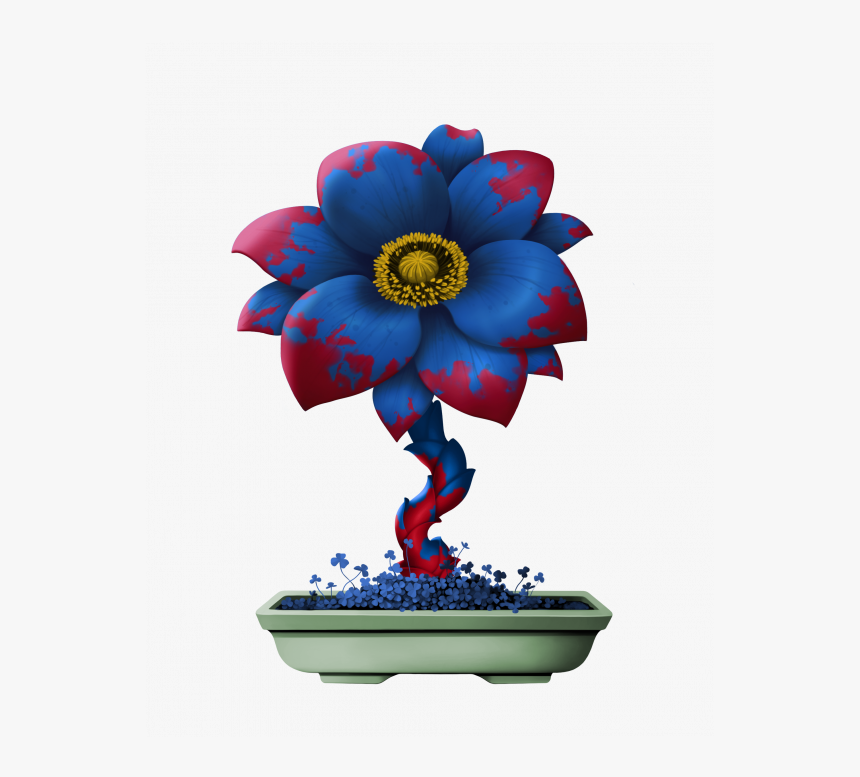 The Kings Robe - Cryptoflowers, HD Png Download, Free Download