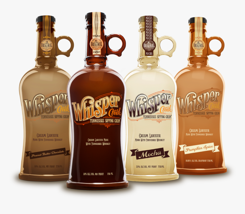 Whisper Creek Family - Glass Bottle, HD Png Download, Free Download