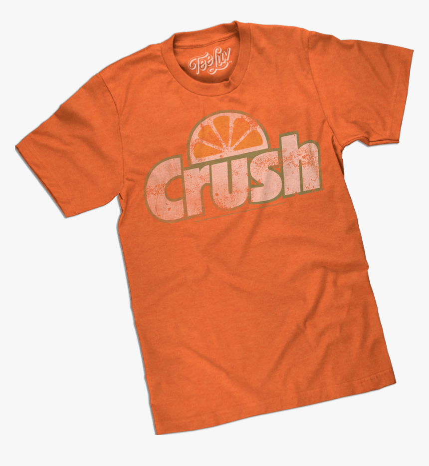 Orange Crush Tee Shirt - Active Shirt, HD Png Download, Free Download